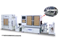 CCD closed automatic screen printing machine